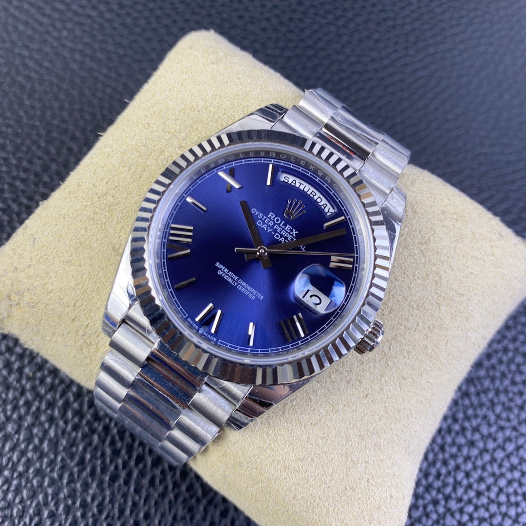 C-Factory -Blue Silver - 904L Steel - Automatic - 40mm