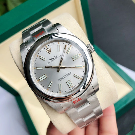 White Silver - Steel 904L Silver - Automatic-41mm/31mm