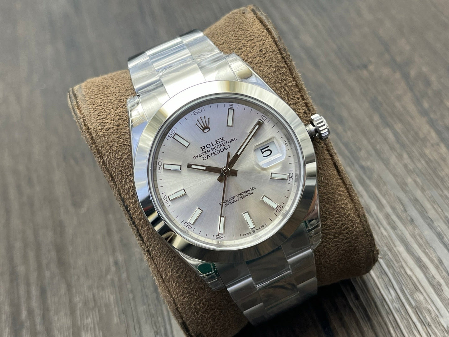 C-Factory -Silver - Smooth Bezel - Silver 904L Steel- Automatic - 41mm