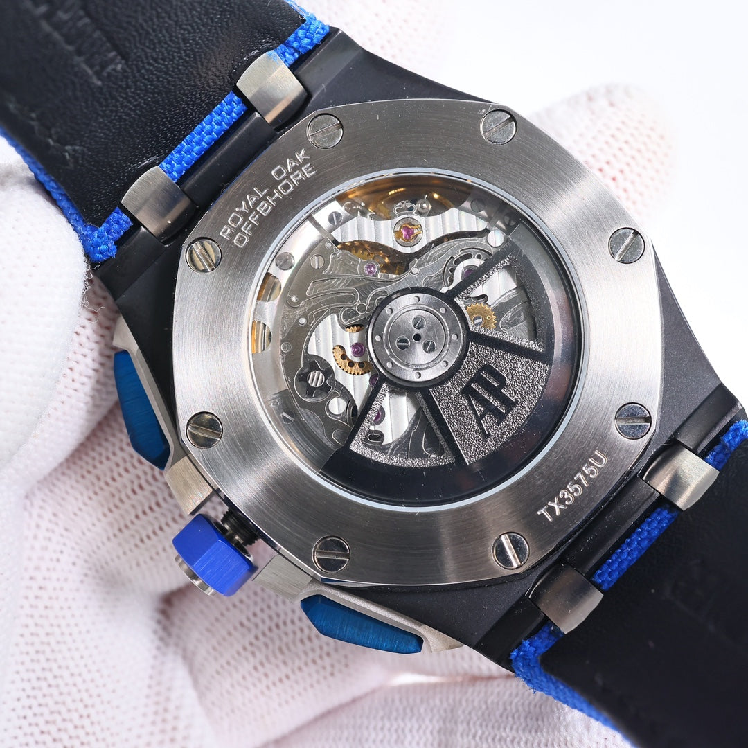 Chronograph -Blue Ceramic- Blue Rubber- Automatic - 44mm
