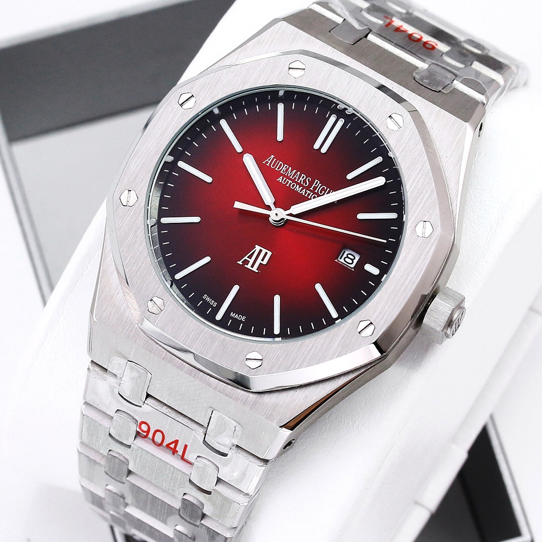 Red - 904L White Steel - Automatic - 41mm