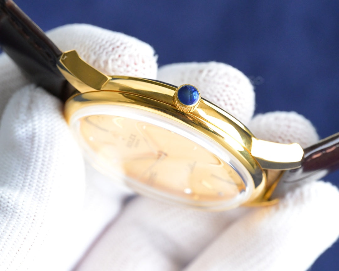 Yellow 904L - Brown Leather - Automatic - 42mm