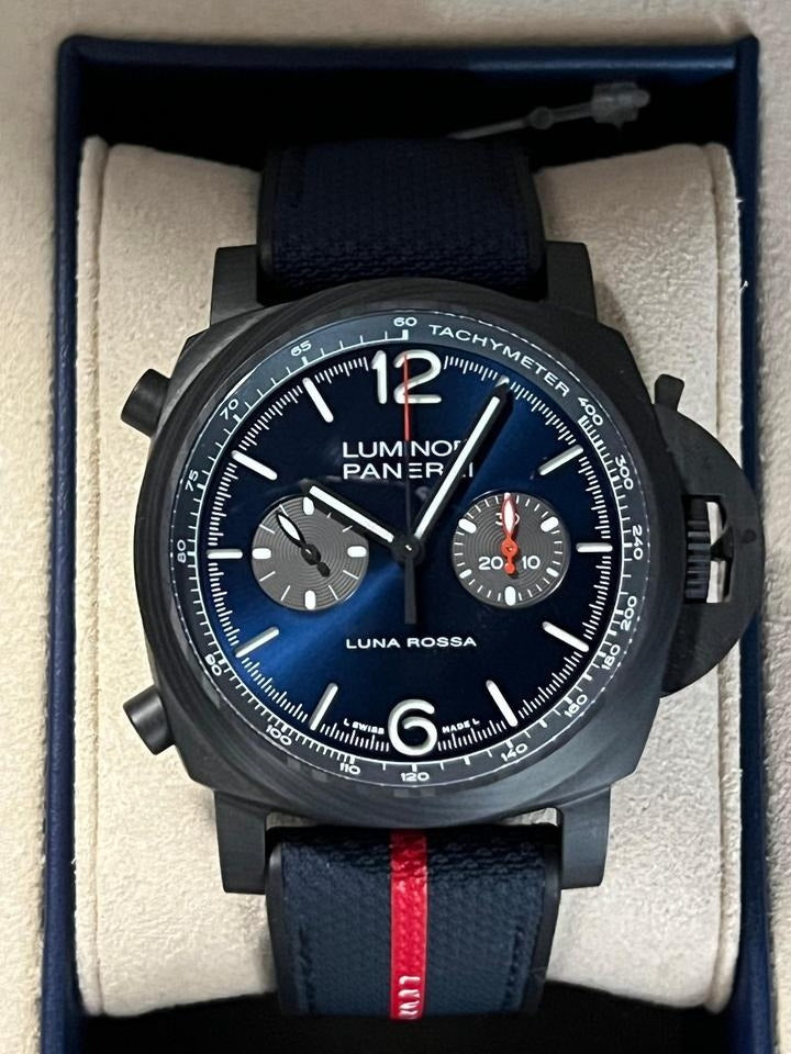 Blue -Grey 904L Steel - Blue Rubber -Automatic - 44mm