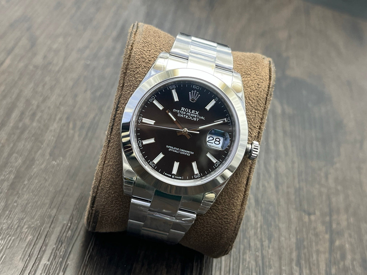 C-Factory - Black - Smooth Bezel - Silver 904L Steel- Automatic - 41mm