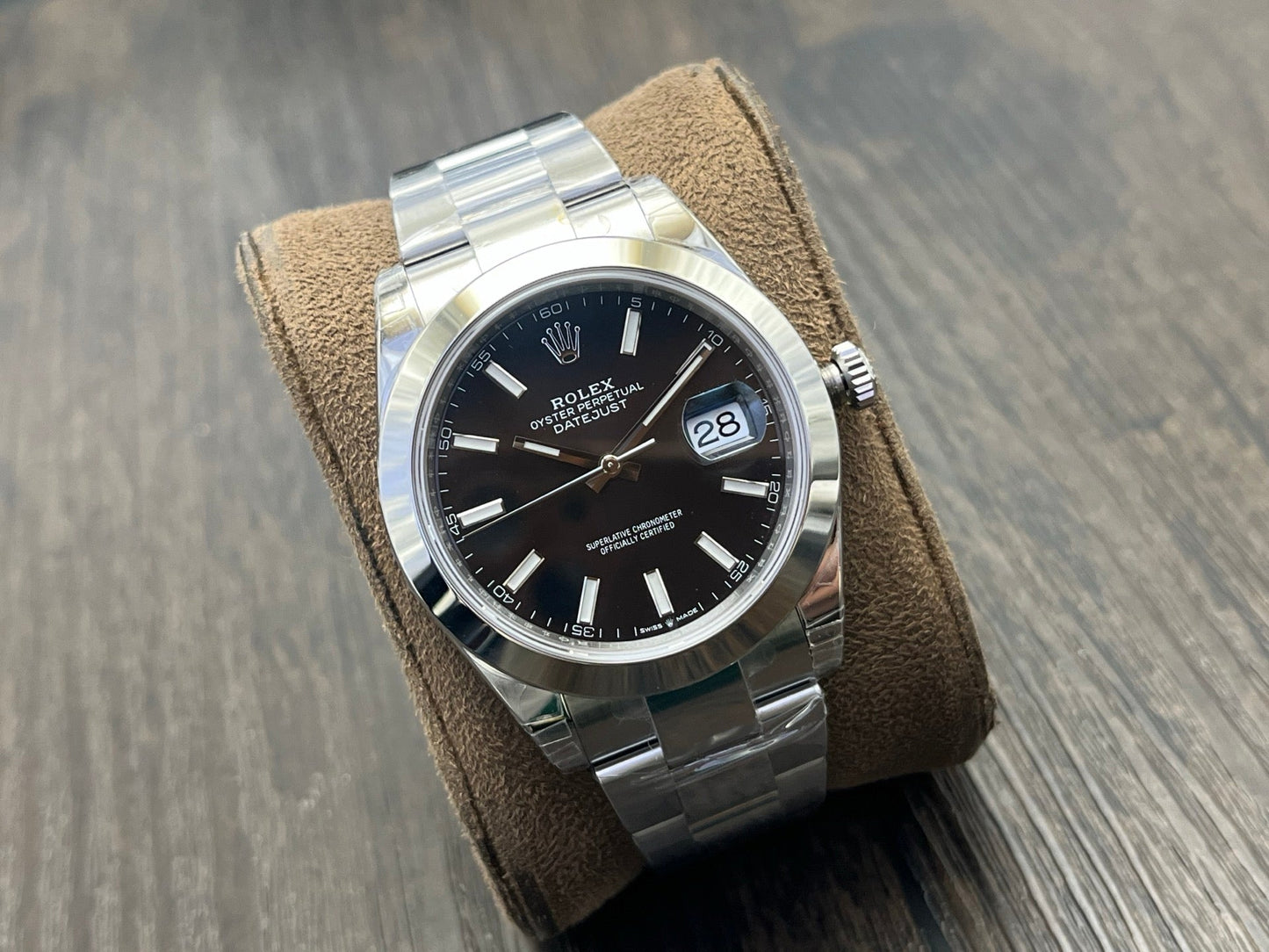 C-Factory - Black - Smooth Bezel - Silver 904L Steel- Automatic - 41mm