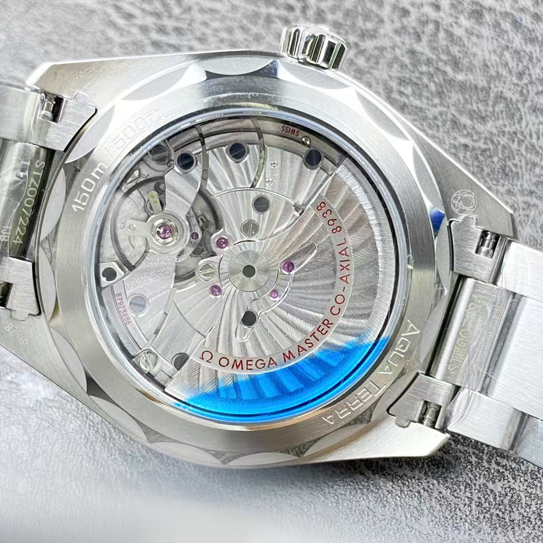 Blue Silver - 904L Steel Silver - Automatic - 43mm