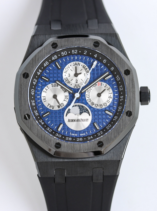 Blue Black - Black Rubber - Automatic - 41mm