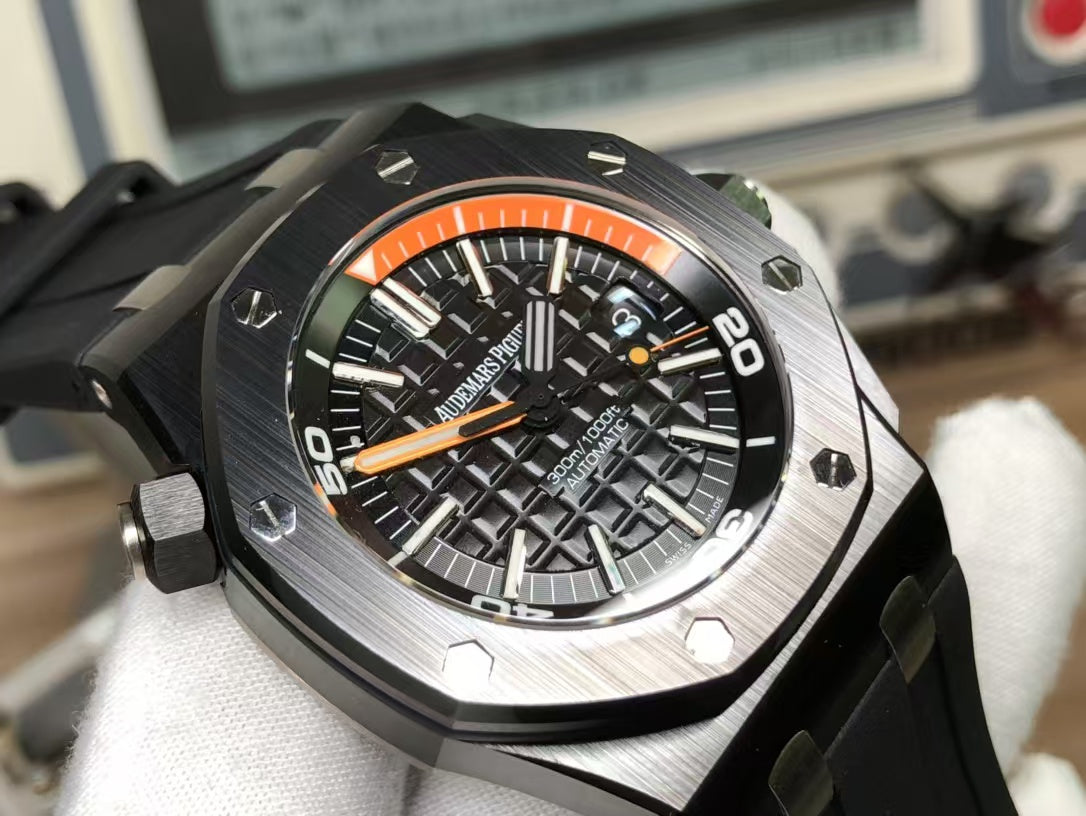 Black Bezel Ceramic-Black Face -Black Rubber - Automatic - 42mm