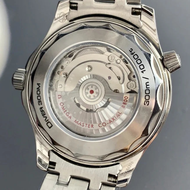 Black - White 904L Steel- Automatic - 41mm