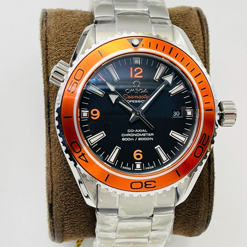 🔥Limited Time Offer!-232.30.46.21.01.002- Orange Ceramic -Silver 904L Steel - Automatic -43mm
