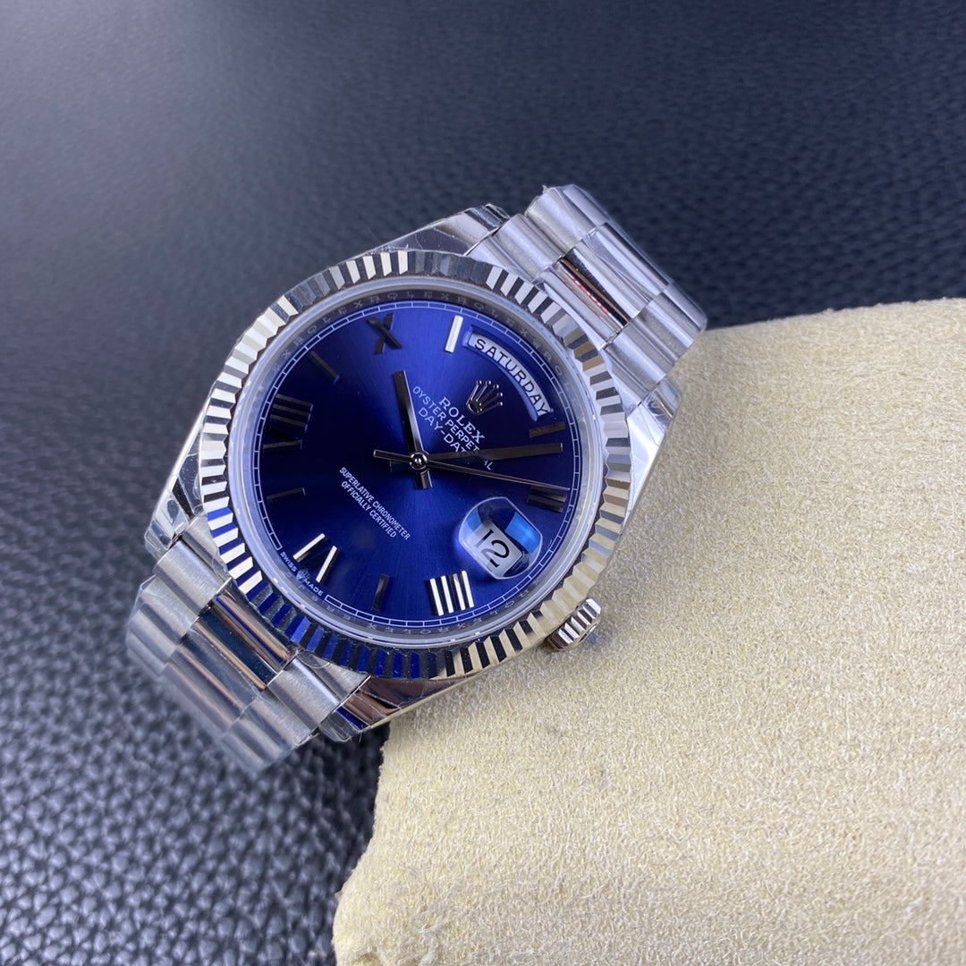 C-Factory -Blue Silver - 904L Steel - Automatic - 40mm