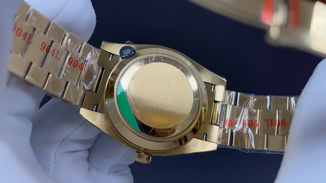 Black Silver - Yellow gold -904L Steel - Automatic 3255 - 40mm