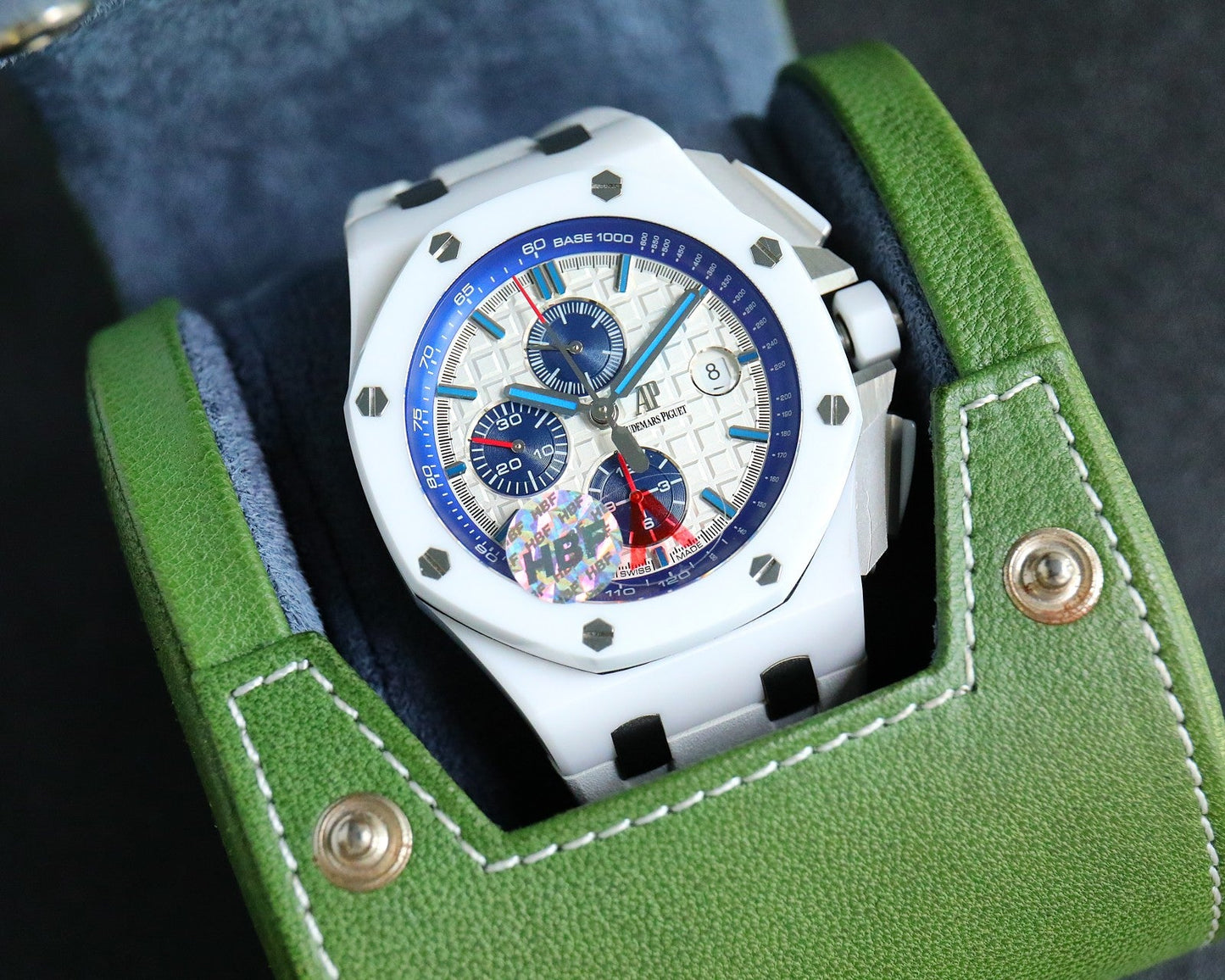 White Ceramic - White Rubber- Automatic - 44mm