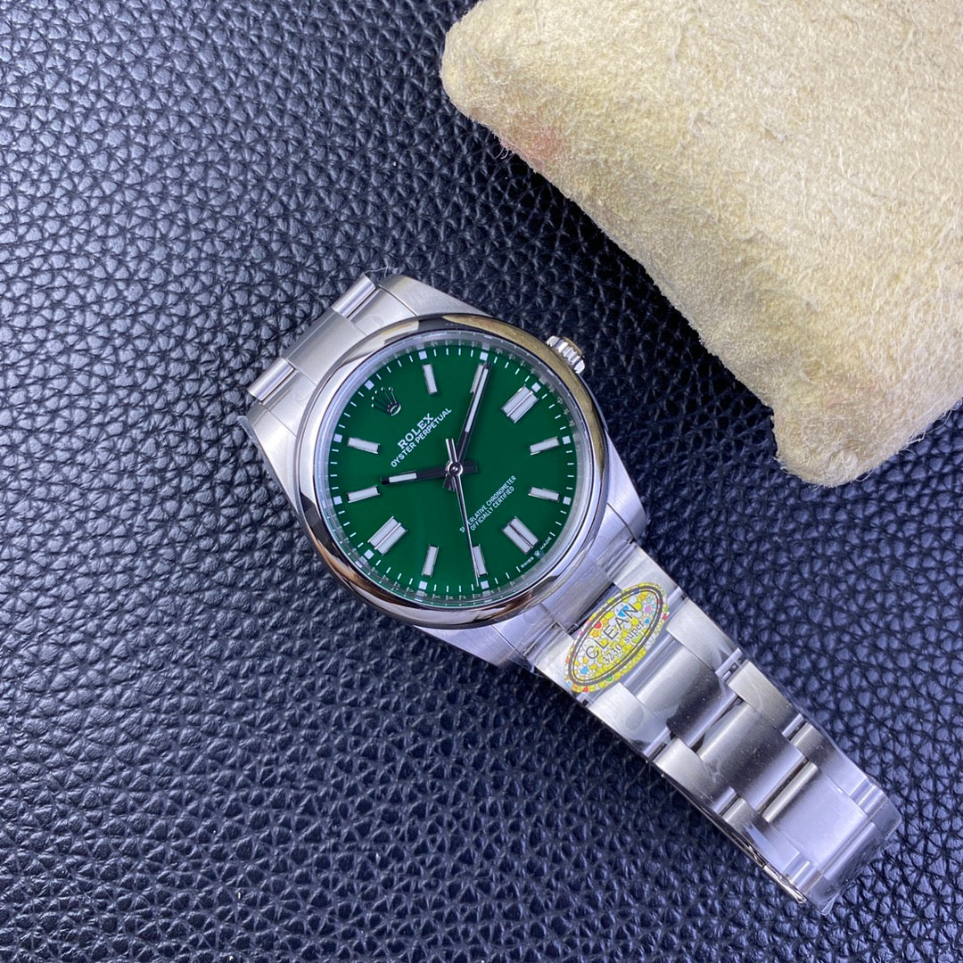 C-Factory - Green - Silver 904L Steel- Automatic - 41mm