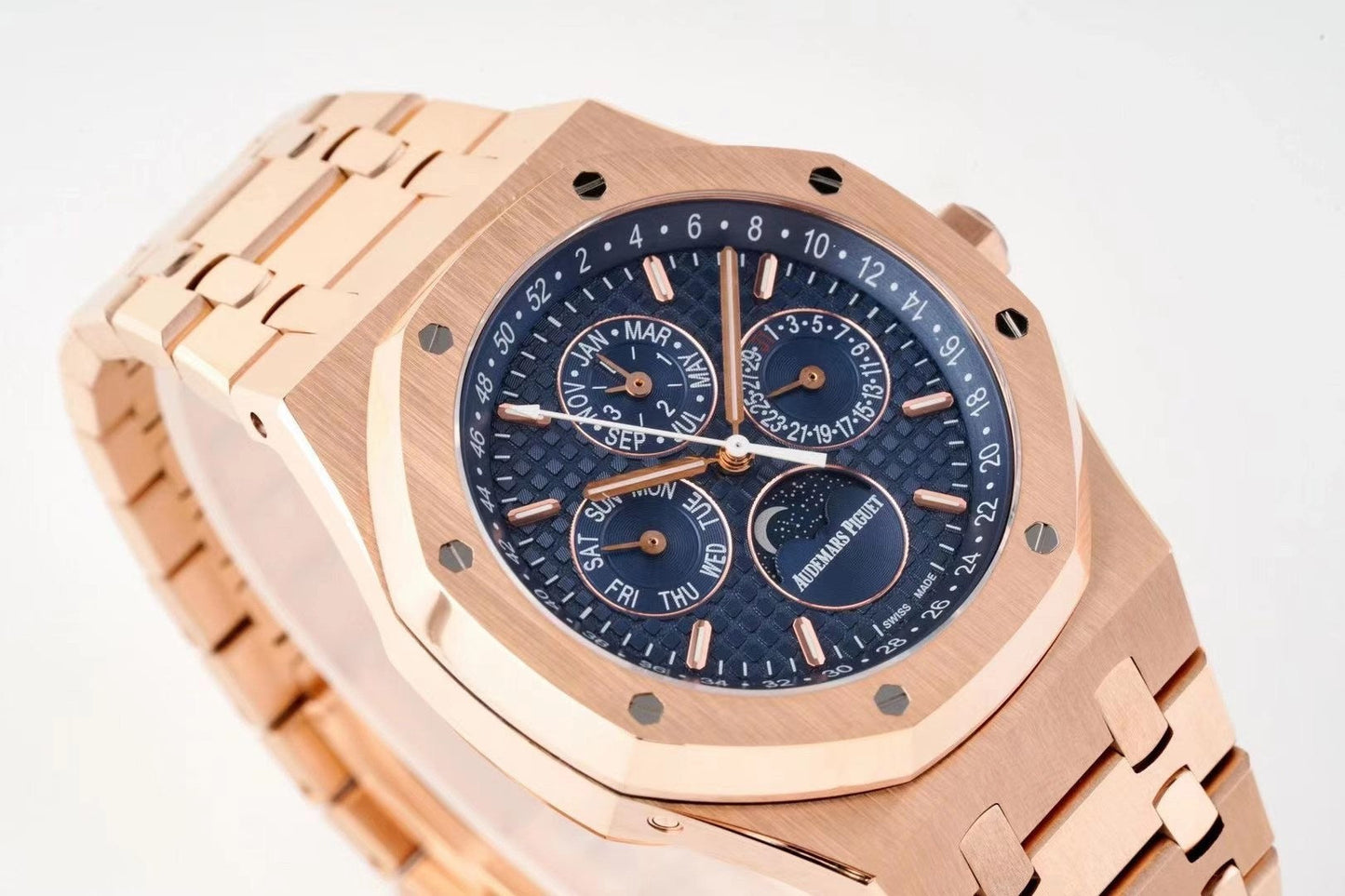 Blue - Rosegold 904L Steel - Automatic - 41mm