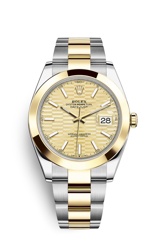 DATE-Steel and yellow gold- Automatic-41MM Watch